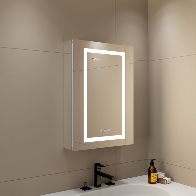 DP1A2-1 Led Bathroom Mirror Cabinet