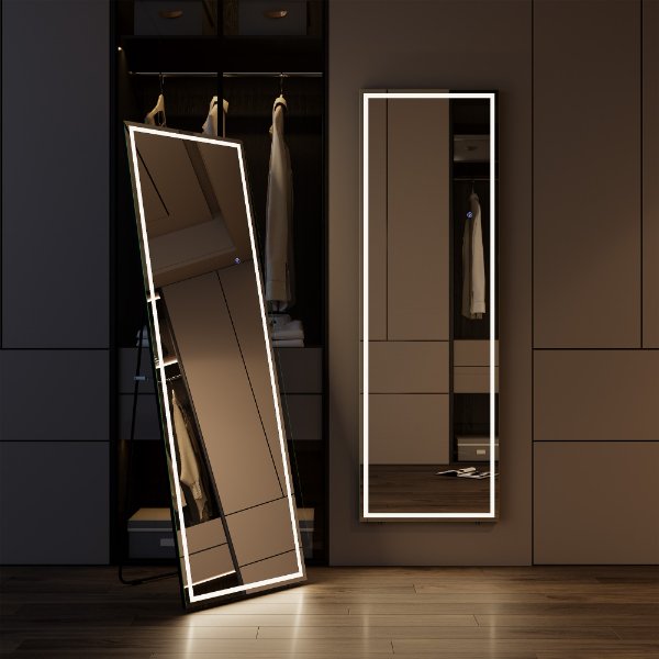 Frameless Full Length Mirror