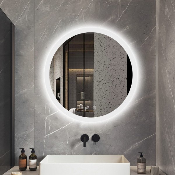 DP346 Round Dia 60cm led bathroom mirror
