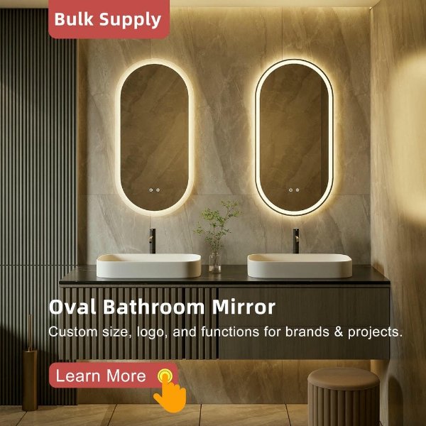 Oval Bathroom Mirror manufacturers
