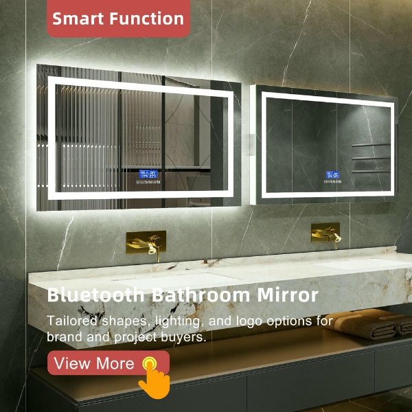 Bluetooth Bathroom Mirror