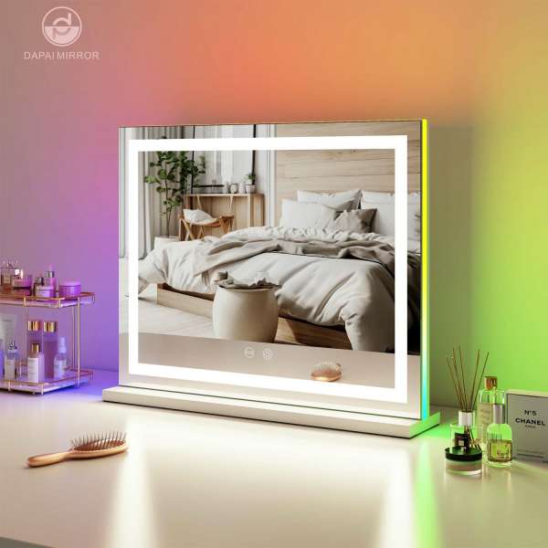 Desktop RGB Led Vanity Mirror