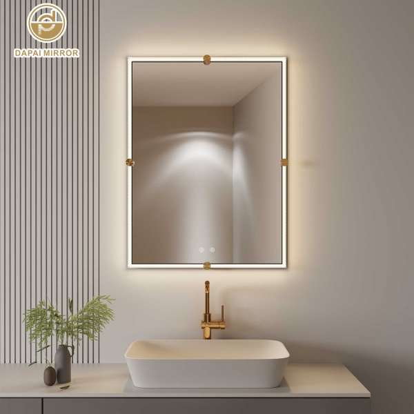 Framed Led Bathroom Mirror